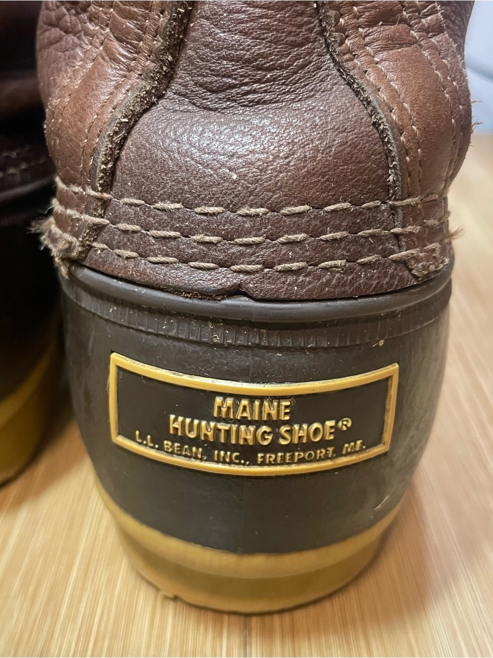 Vintage LL Bean Maine Hunting Boots Mens 11 M USA